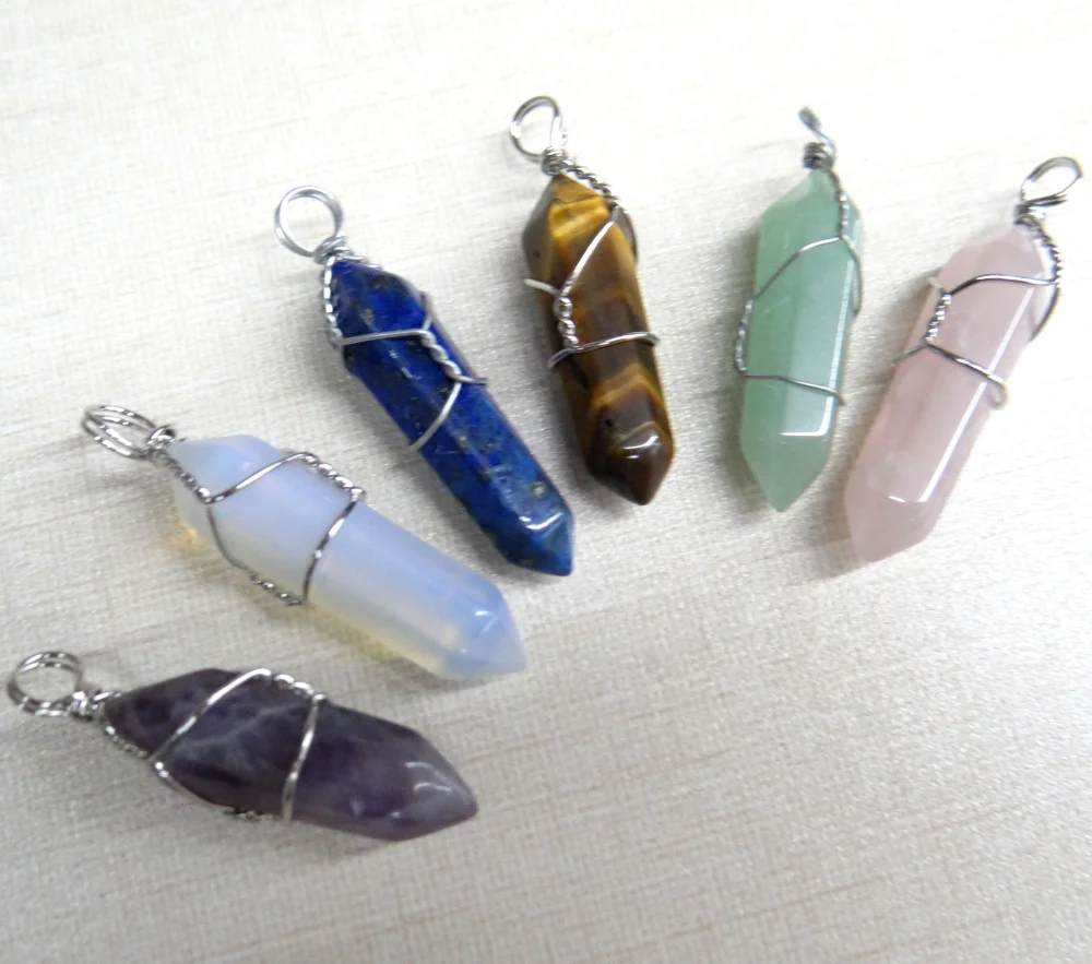 2022 Not Sell Natural Stone Opal Lapis Tiger Eye Crystal Quartz Charm Pendants for DIY Jewelry Making Necklaces Accessories24pcs
2022 Not Sell Natural Stone Opal Lapis Tiger Eye Crystal Quartz Charm Pendants for DIY Jewelry Making Necklaces Accessories24pcs