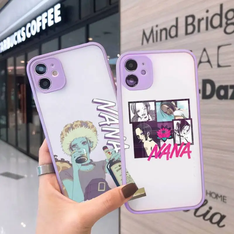 Nana Anime Oosaki Phone Case matte transparent For iphone 7 8 11 12 plus mini x xs xr pro max cover
Nana Anime Oosaki Phone Case matte transparent For iphone 7 8 11 12 plus mini x xs xr pro max cover