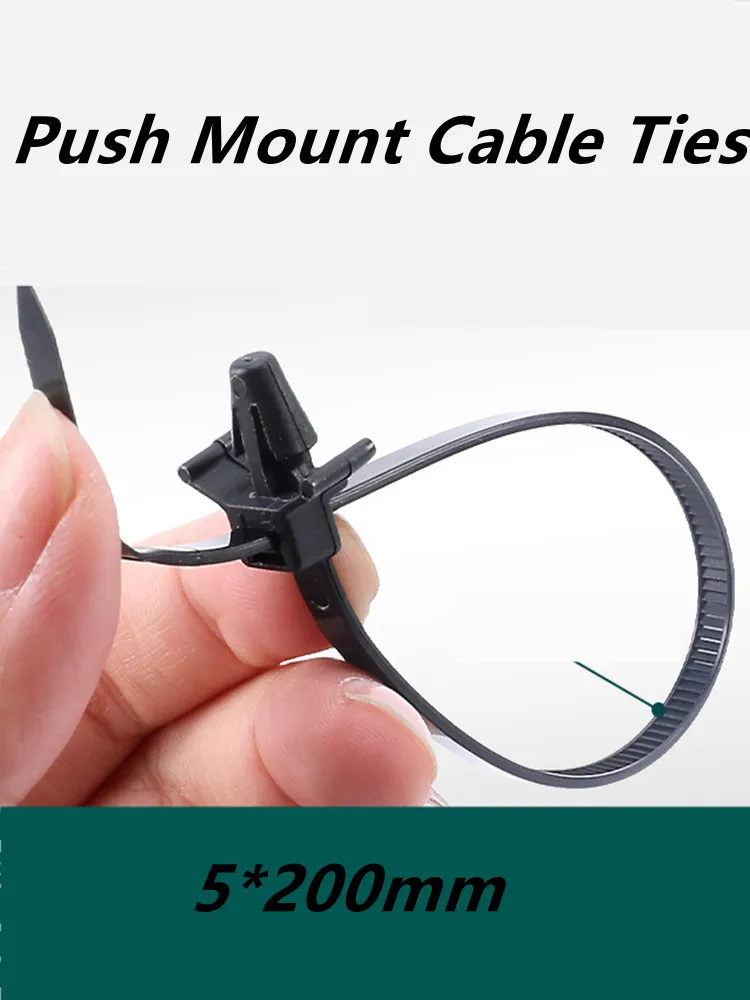 Стяжки для проводов с нажимным креплением, нейлоновые, 5 мм, x200, 100 шт.
Стяжки для проводов с нажимным креплением, нейлоновые, 5 мм, x200, 100 шт.