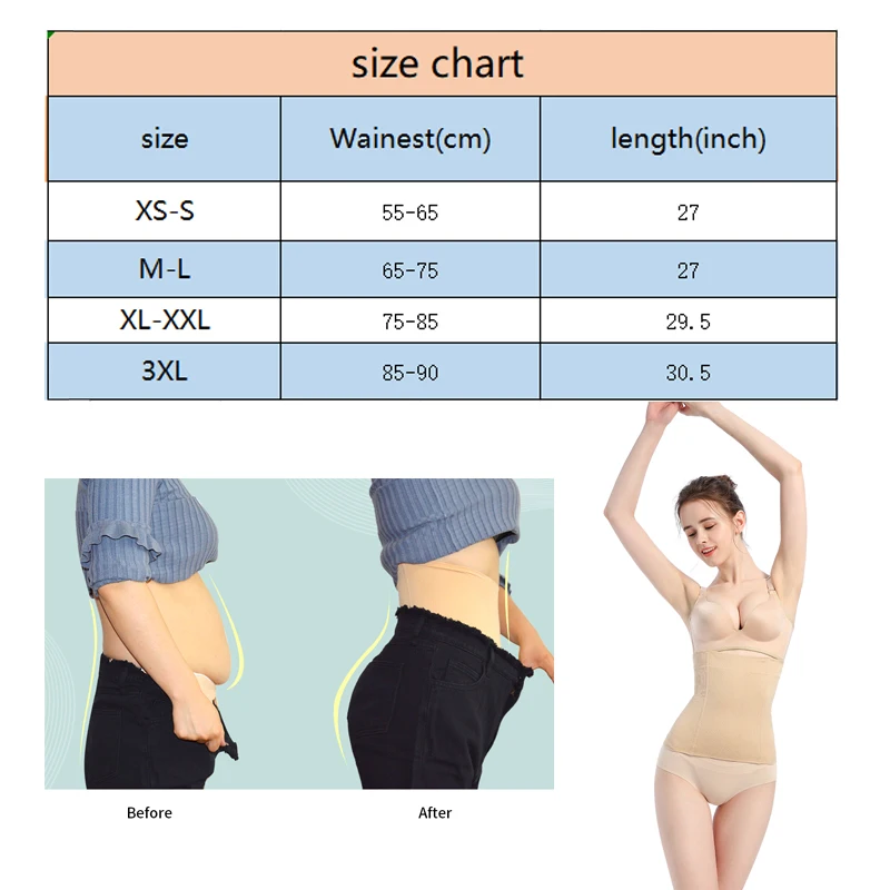 Belts for Women Shapewear Waist Trainer Lingerie Tummy Control Shapers Modeling Strap Corset Slimming Belt Underwear Body Shaper
Belts for Women Shapewear Waist Trainer Lingerie Tummy Control Shapers Modeling Strap Corset Slimming Belt Underwear Body Shaper