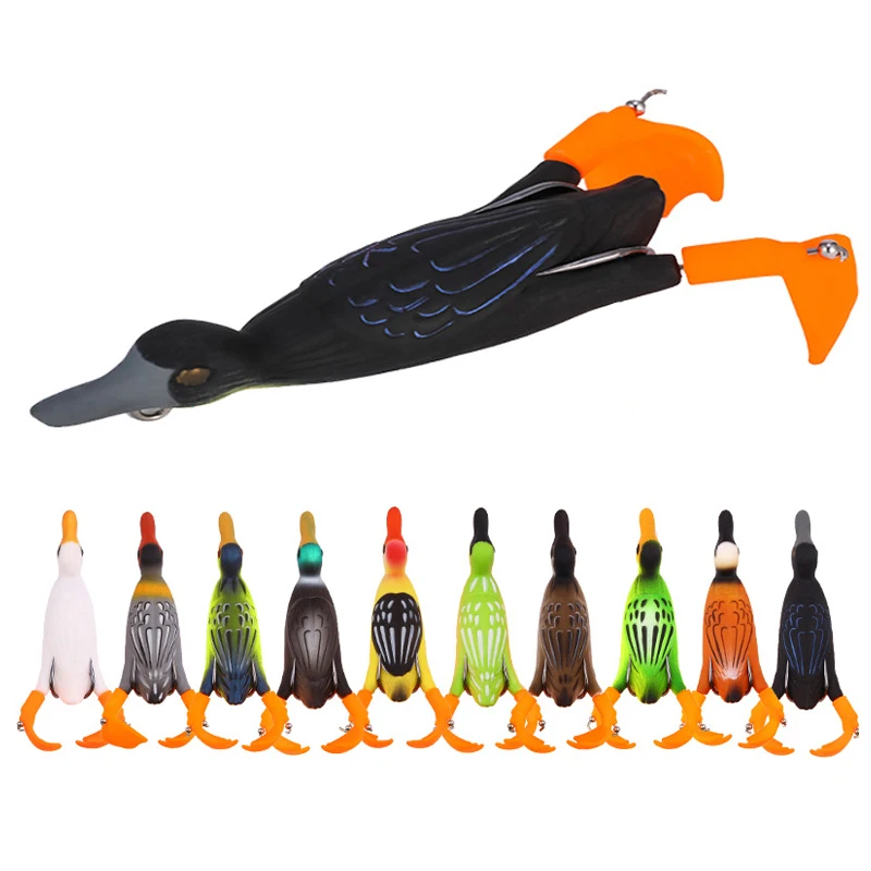 1 шт. Утка Мягкая рыболовная блесна в виде лягушки 9,5 см 12 г Топ воды 3D моделирование плавающие приманки бас змееголов приманки рыболовные пр...
1 шт. Утка Мягкая рыболовная блесна в виде лягушки 9,5 см 12 г Топ воды 3D моделирование плавающие приманки бас змееголов приманки рыболовные пр...