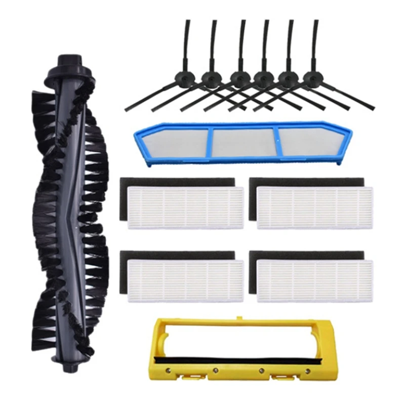 Main Brush Side Brushes Hepa Filter Strainer for Chuwi ILife A4 A4S A40 X432 Robot Vacuum Cleaner Accessories Part
Main Brush Side Brushes Hepa Filter Strainer for Chuwi ILife A4 A4S A40 X432 Robot Vacuum Cleaner Accessories Part