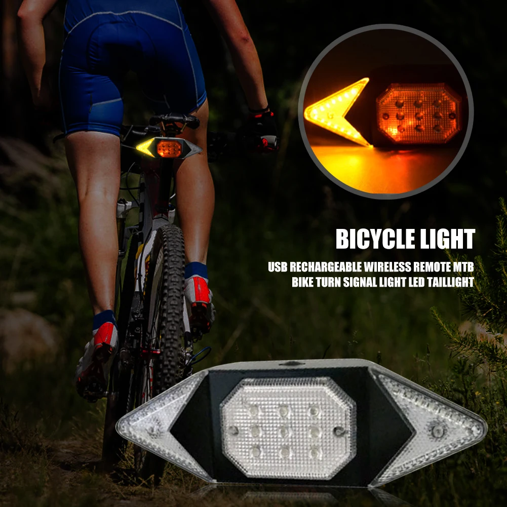 Mountain Bike Lights Waterproof LED Lamp USB Charging Warning Taillight Wireless Remote Bicycle Turn Signal Light
Mountain Bike Lights Waterproof LED Lamp USB Charging Warning Taillight Wireless Remote Bicycle Turn Signal Light