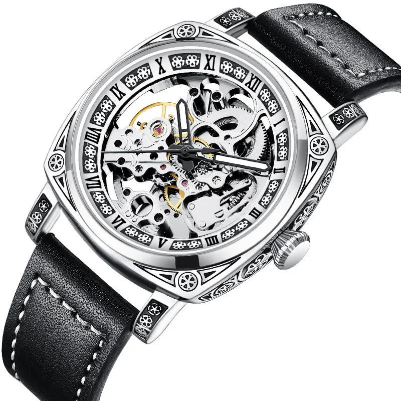Мужские механические часы Montre Homme, роскошные модные светящиеся водонепроницаемые часы с полым дизайном от лучшего бренда, мужские часы, нов...
Мужские механические часы Montre Homme, роскошные модные светящиеся водонепроницаемые часы с полым дизайном от лучшего бренда, мужские часы, нов...
