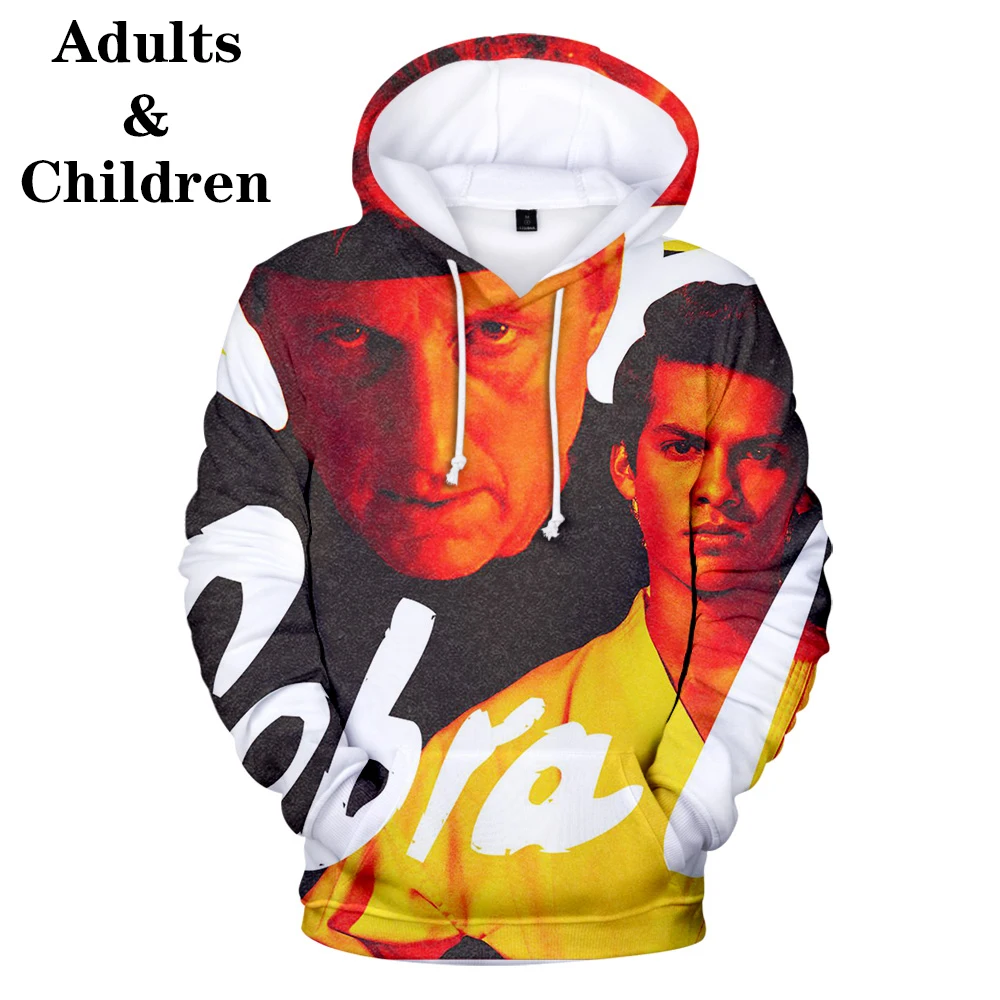 Unique Pattern Cobra Kai 3D Hoodies Men Women Kids Autumn Winter Fashion Cobra Sweatshirts Boys Girls Popular Hoodies Men 2020
Unique Pattern Cobra Kai 3D Hoodies Men Women Kids Autumn Winter Fashion Cobra Sweatshirts Boys Girls Popular Hoodies Men 2020
