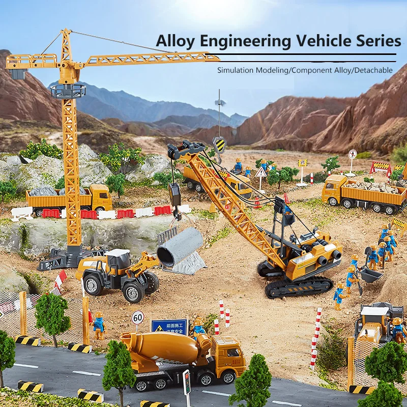 Alloy Engineering Car Truck Toys for Boys Xmas Gifts Bulldozer Excavator Forklift Vehicles Kids Educational Toys Juguetes
Alloy Engineering Car Truck Toys for Boys Xmas Gifts Bulldozer Excavator Forklift Vehicles Kids Educational Toys Juguetes