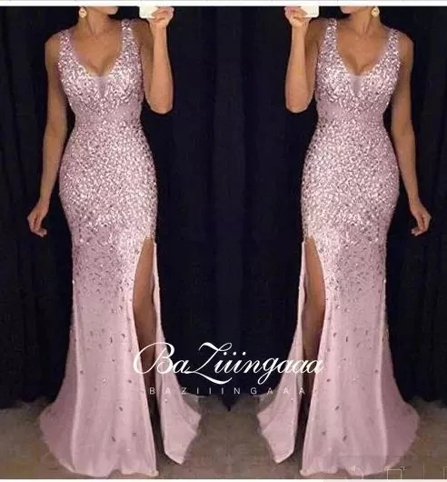 Vestido De Noche Vintage Sequined Evening Dresses New Sexy V-neck Sleeveless Gold Prom Mermaid Gowns Elegant Abendkleider 2021
Vestido De Noche Vintage Sequined Evening Dresses New Sexy V-neck Sleeveless Gold Prom Mermaid Gowns Elegant Abendkleider 2021