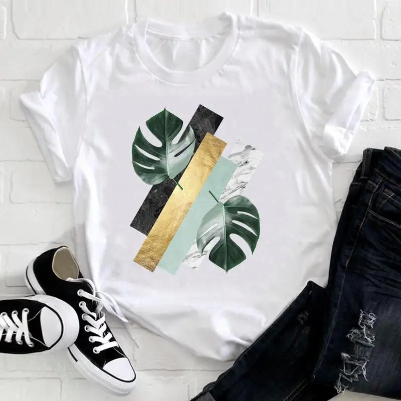 Женская одежда, Пляжная Милая одежда с абстрактными растениями, Повседневная модная женская летняя футболка с коротким рукавом, топ, футбол...
Женская одежда, Пляжная Милая одежда с абстрактными растениями, Повседневная модная женская летняя футболка с коротким рукавом, топ, футбол...