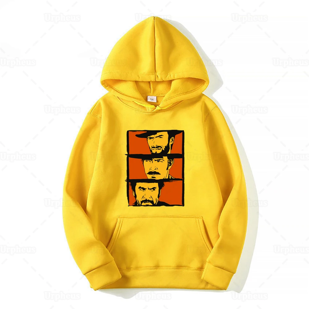 The Good The Bad and The Ugly Print Hoodie Western Movie Vintage Style Hoodie Sweatershirt
The Good The Bad and The Ugly Print Hoodie Western Movie Vintage Style Hoodie Sweatershirt