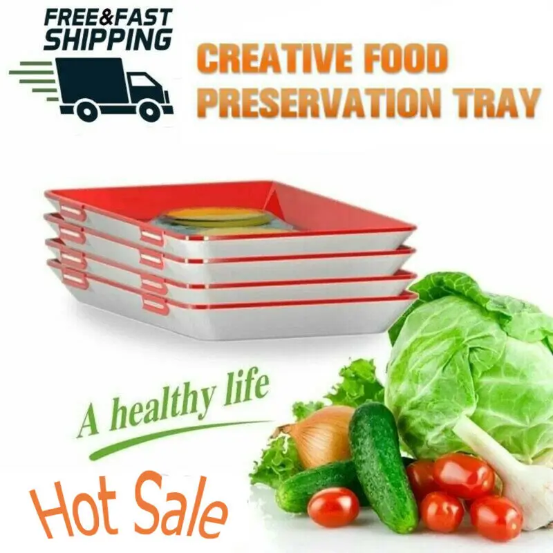 1PC Kitchen Storage Tray Food Preservation Tray Creative Healthy Kitchen Tools Storage Container Set Kitchen Tools
1PC Kitchen Storage Tray Food Preservation Tray Creative Healthy Kitchen Tools Storage Container Set Kitchen Tools