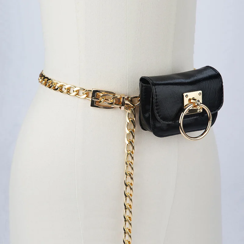 Punk Metal Chain Belt Bag For Women Luxury Designer Brand Waist Chain Jeans Dress Female Fashion Decoration Waistband
Punk Metal Chain Belt Bag For Women Luxury Designer Brand Waist Chain Jeans Dress Female Fashion Decoration Waistband