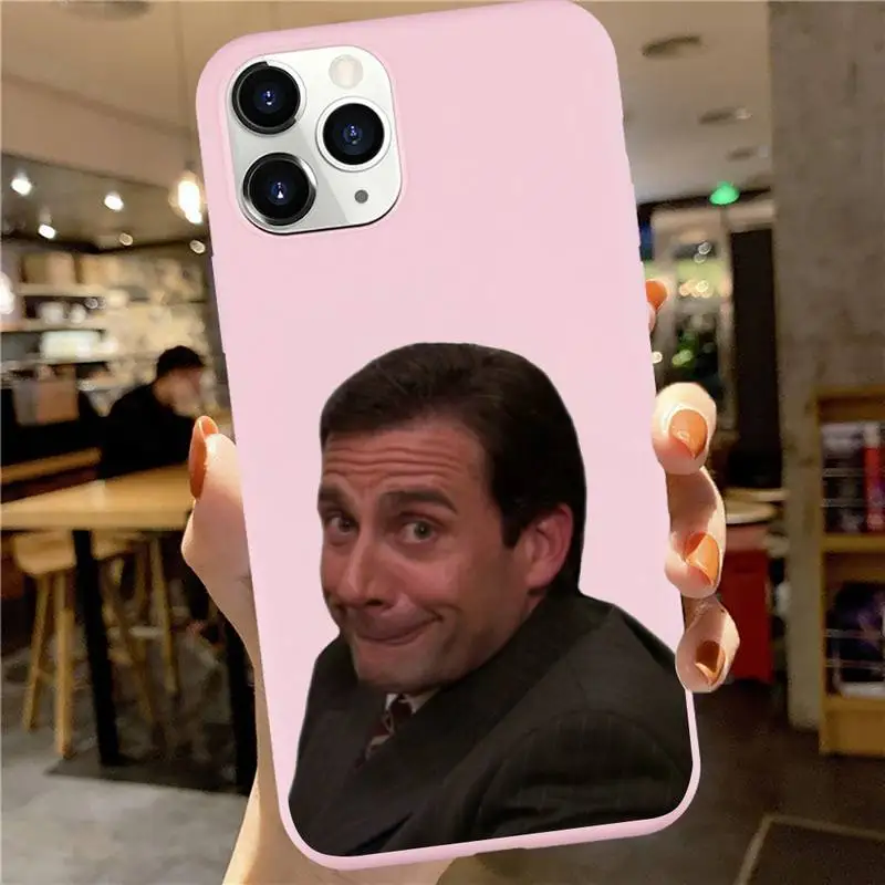 The Office TV show Michael Scott luxury Phone Case funda Candy Color for iPhone 6 7 8 11 12 s mini pro X XS XR MAX Plus
The Office TV show Michael Scott luxury Phone Case funda Candy Color for iPhone 6 7 8 11 12 s mini pro X XS XR MAX Plus