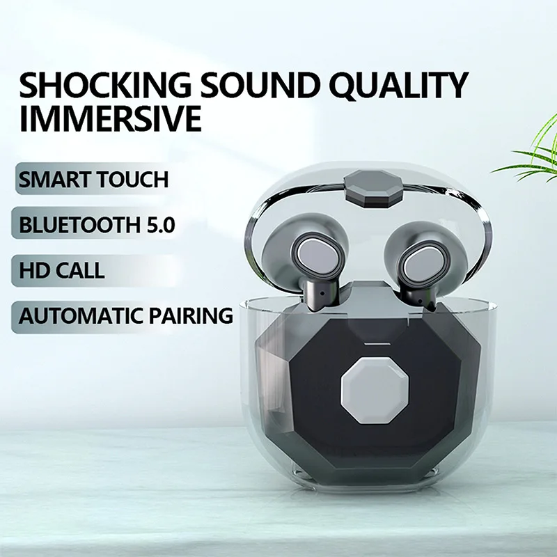 Беспроводная Bluetooth-гарнитура SUELMINO XT3, игровая сенсорная TWS-гарнитура с шумоподавлением, электрическая прозрачная гарнитура
Беспроводная Bluetooth-гарнитура SUELMINO XT3, игровая сенсорная TWS-гарнитура с шумоподавлением, электрическая прозрачная гарнитура