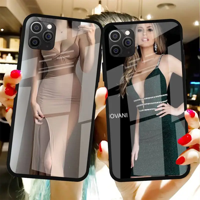 Sexy Girl Phone Case Tempered Glass For Iphone6plus 6S 7 7plus 8 X XS XSmax XR 11 12 Pro Max 12mini
Sexy Girl Phone Case Tempered Glass For Iphone6plus 6S 7 7plus 8 X XS XSmax XR 11 12 Pro Max 12mini