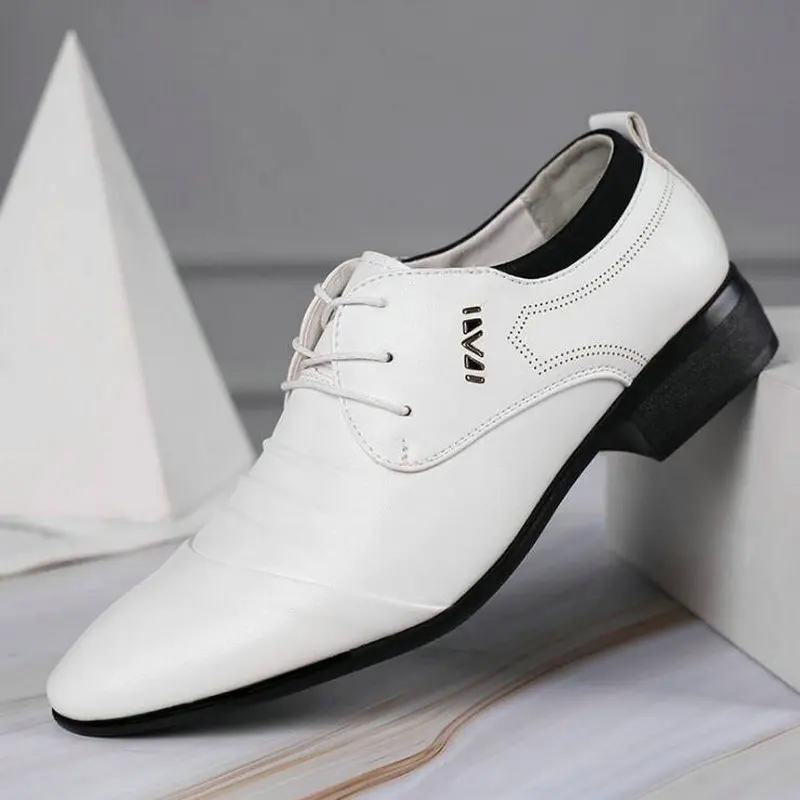 Men's Dress Shoes Men Lace-up business shoes Wedding shoes Pointed oxford shoes large sizes 5559 rt6
Men's Dress Shoes Men Lace-up business shoes Wedding shoes Pointed oxford shoes large sizes 5559 rt6