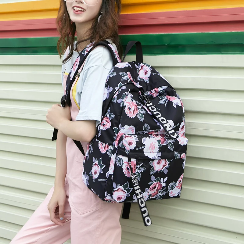 Fengdong green flowers school bags for girls floral backpack set kids cute waterproof backpack children stationery food bag set
Fengdong green flowers school bags for girls floral backpack set kids cute waterproof backpack children stationery food bag set