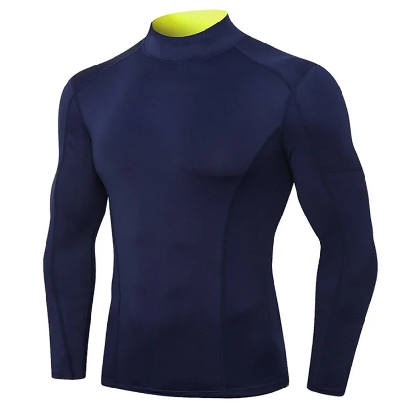 Men's Turtlenecks T-Shirt Compression Long Sleeve Shirts Fitness Workout Running Sportswear Quick Dry Base Layer Tights Clothes
Men's Turtlenecks T-Shirt Compression Long Sleeve Shirts Fitness Workout Running Sportswear Quick Dry Base Layer Tights Clothes
