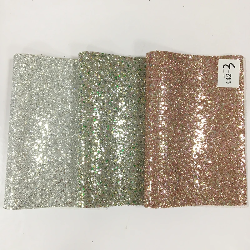 Dark Color Colorful Chunky Glitter Synthetic Leather Fabric Sheet for Making Shoe/Bag/Handbag/DIY Accessories
Dark Color Colorful Chunky Glitter Synthetic Leather Fabric Sheet for Making Shoe/Bag/Handbag/DIY Accessories