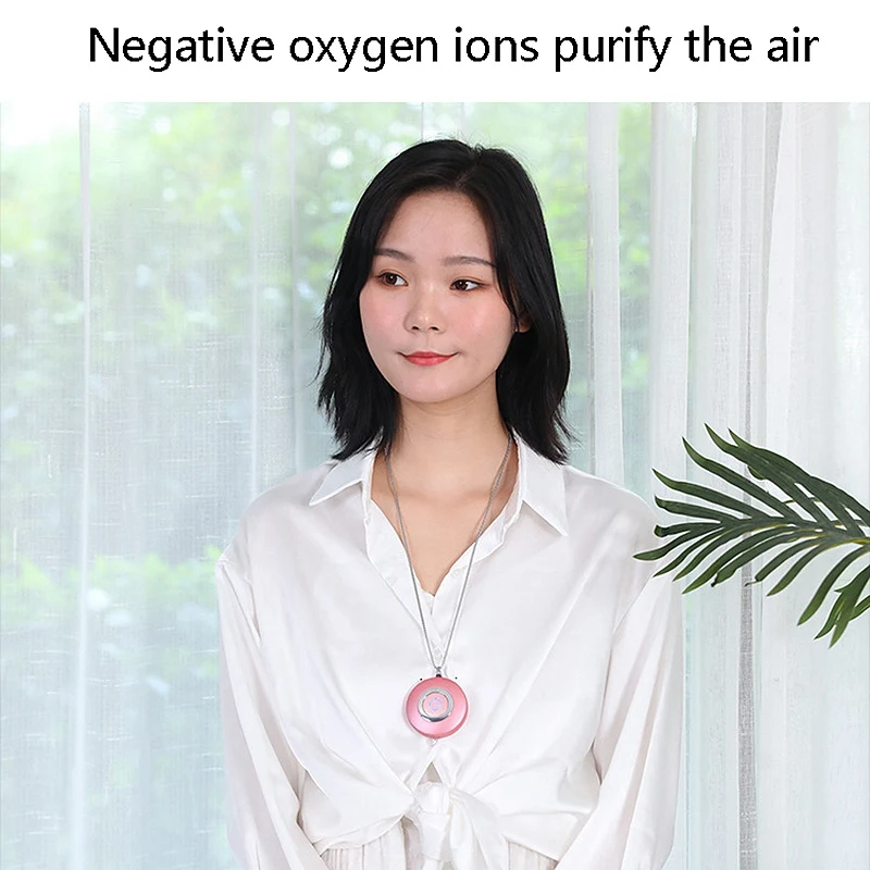 2 Pcs Hanging Neck Air Purifier, Personal Wearable USB Car Oxygen Bar Portable Negative Ion Air Purifier, Black & Green
2 Pcs Hanging Neck Air Purifier, Personal Wearable USB Car Oxygen Bar Portable Negative Ion Air Purifier, Black & Green