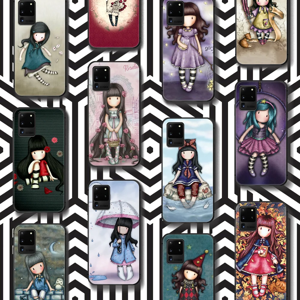 Santoro Cute Gorjuss Cartoon Girl Phone Case For Samsung Galaxy Note S 8 9 10 20 E FE Lite Uitra Plus Black Cell 3D Waterproof
Santoro Cute Gorjuss Cartoon Girl Phone Case For Samsung Galaxy Note S 8 9 10 20 E FE Lite Uitra Plus Black Cell 3D Waterproof