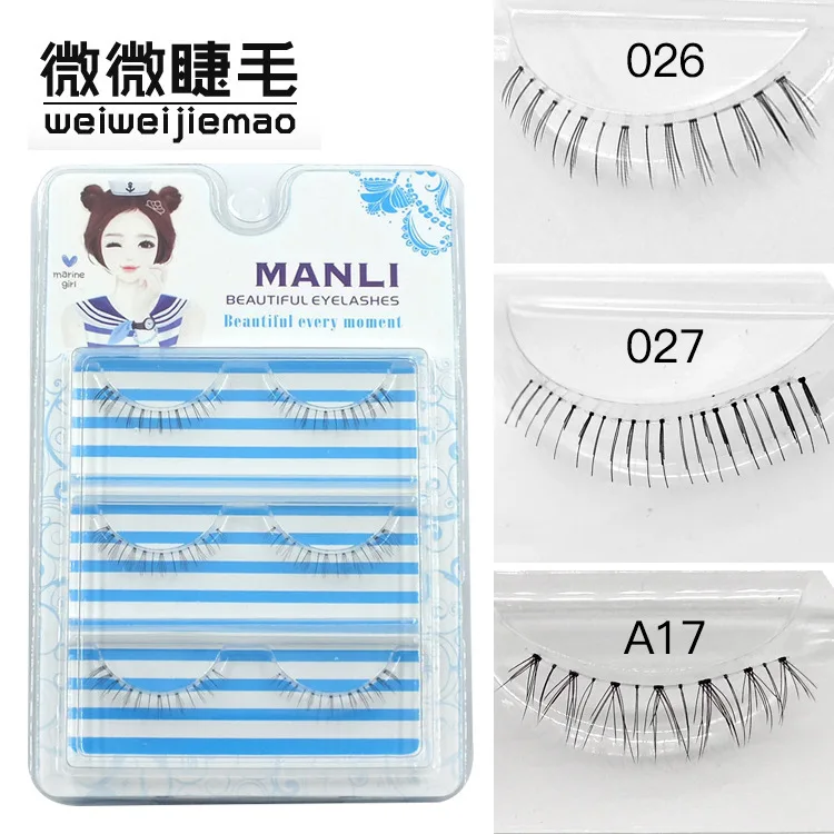 The New Three Pairs of Artificial Eyelashes Natural Slender Lower Eyelash Tip Transparent False Lashes Eyelash Individual
The New Three Pairs of Artificial Eyelashes Natural Slender Lower Eyelash Tip Transparent False Lashes Eyelash Individual