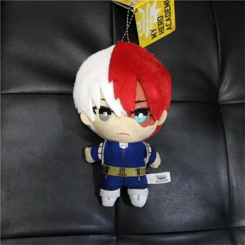 15CM Anime My Hero Academia Izuku Midoriya Katsuki Bakugou Shouto Todoroki Plush pendant toy Soft Stuffed dolls Gift
15CM Anime My Hero Academia Izuku Midoriya Katsuki Bakugou Shouto Todoroki Plush pendant toy Soft Stuffed dolls Gift