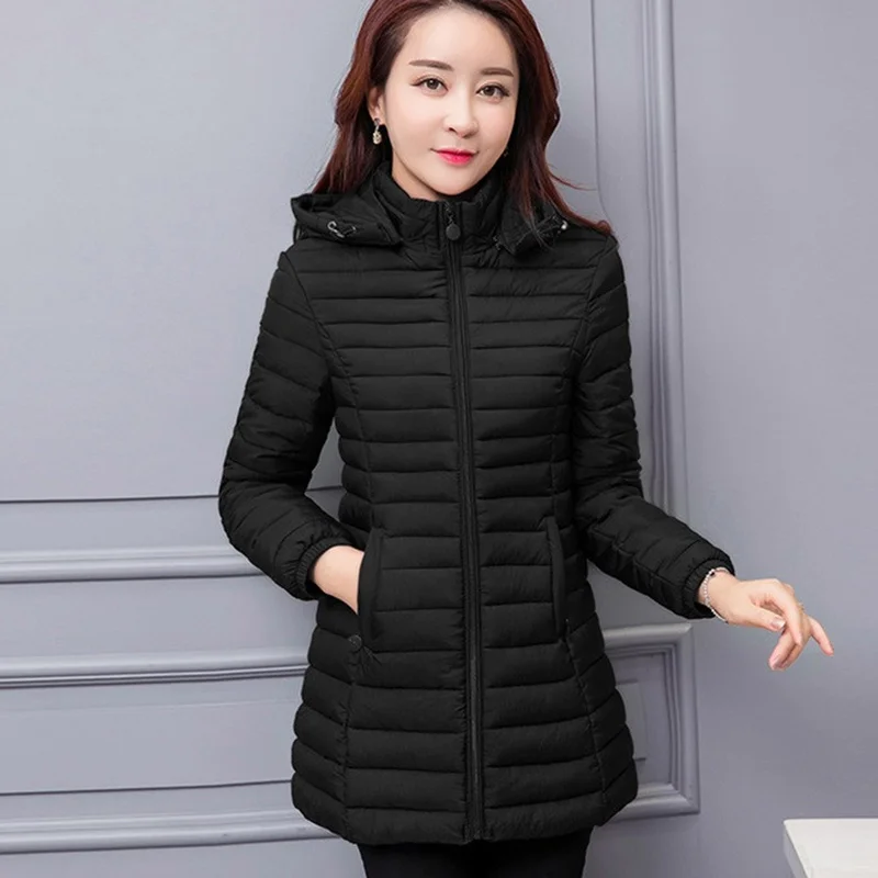 Women Autumn Winter Jacket Parkas 2021 New Solid Hooded Medium Long Outerwear Slim Plus Size 7XL Female Down Cotton Jacket W33
Women Autumn Winter Jacket Parkas 2021 New Solid Hooded Medium Long Outerwear Slim Plus Size 7XL Female Down Cotton Jacket W33