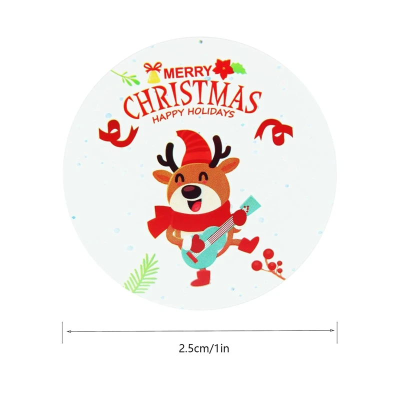 500pcs/Roll 8 Designs Merry Christmas Thank You Stickers Seal Labels for Envelope Cards Gift Package Scrapbooking
500pcs/Roll 8 Designs Merry Christmas Thank You Stickers Seal Labels for Envelope Cards Gift Package Scrapbooking