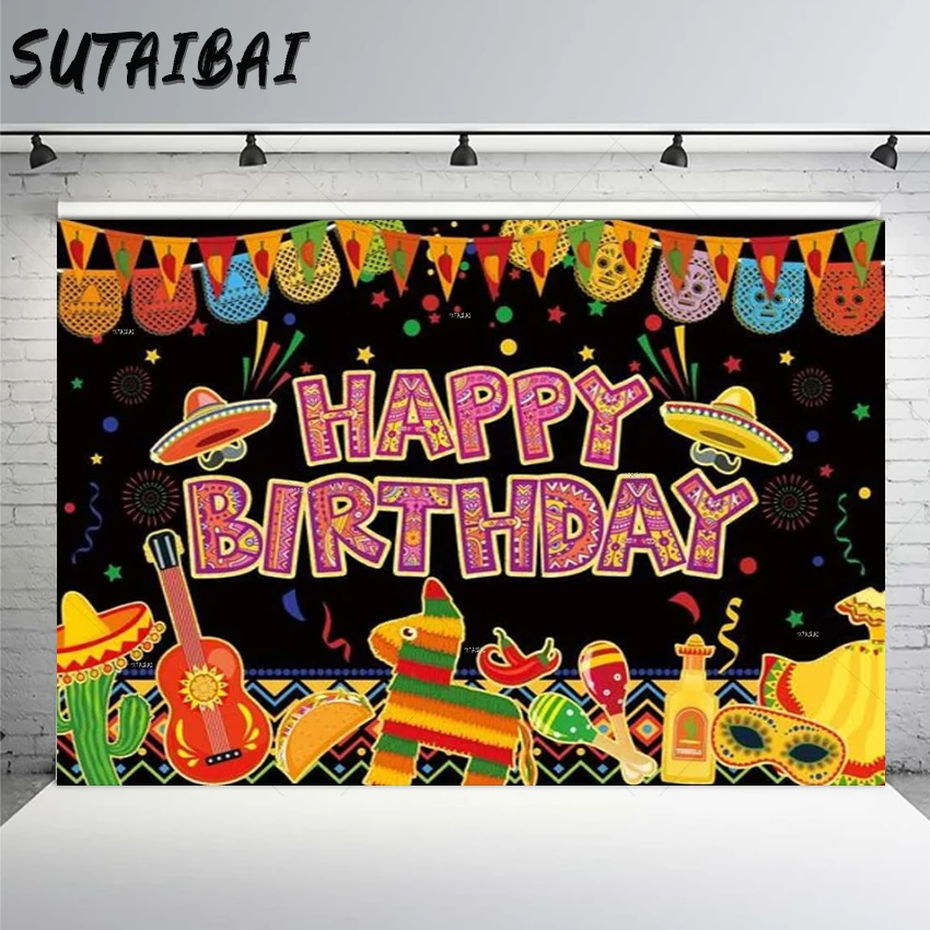 Mexican Fiesta Birthday Backdrop Cinco De Mayo Taco Photography Festival Party Flags Llama Banner Decor Background Photo Studio
Mexican Fiesta Birthday Backdrop Cinco De Mayo Taco Photography Festival Party Flags Llama Banner Decor Background Photo Studio