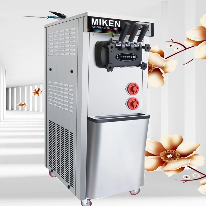 Mini Soft Ice Cream Machine Desktop 3 Flavors Ice Cream Makers Commercial Stainless Steel Ice Cream Making Machine
Mini Soft Ice Cream Machine Desktop 3 Flavors Ice Cream Makers Commercial Stainless Steel Ice Cream Making Machine