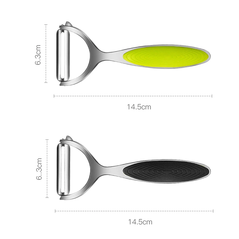 Fruit and Vegetable Peeler, Stainless Steel Rotary Super Sharp Food Peeler Kitchen Gadget
Fruit and Vegetable Peeler, Stainless Steel Rotary Super Sharp Food Peeler Kitchen Gadget