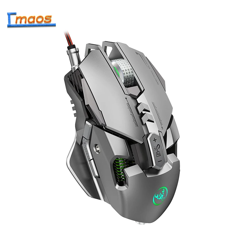 Professional Mechanical Gaming Mouse 3200DPI Full 7 Programmable Buttons RGB LED Optical USB Wired Game Mice for Laptop PC Gamer
Professional Mechanical Gaming Mouse 3200DPI Full 7 Programmable Buttons RGB LED Optical USB Wired Game Mice for Laptop PC Gamer