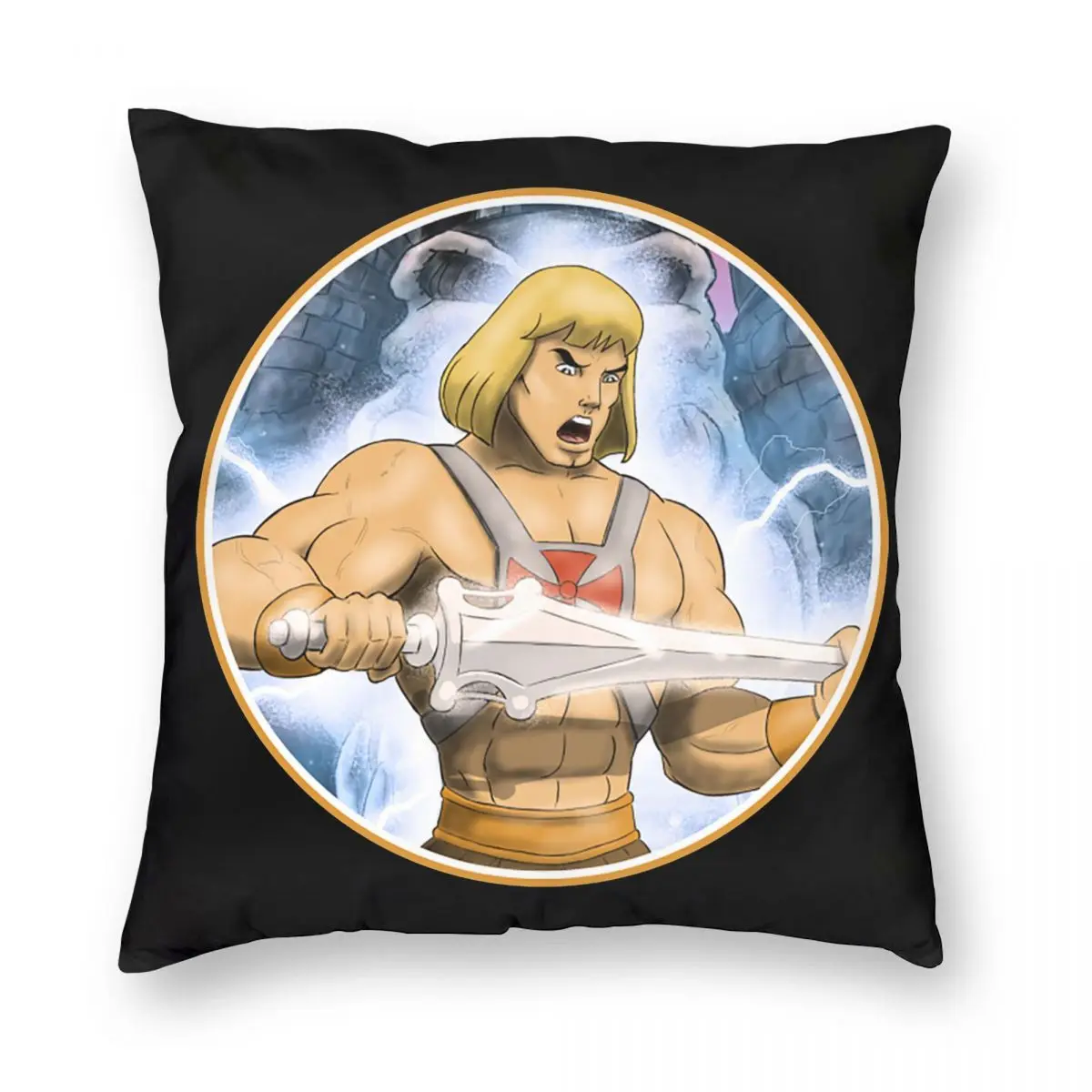 Декоративная наволочка для диванной подушки He-Man And The Masters Of наволочка с рисунком Вселенной Printing чехол для подушки из полиэстера, 45*45
Декоративная наволочка для диванной подушки He-Man And The Masters Of наволочка с рисунком Вселенной Printing чехол для подушки из полиэстера, 45*45