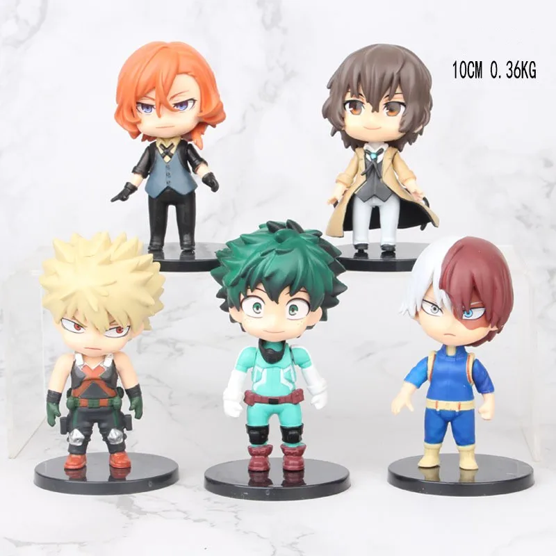 5Pcs/Set My Hero Academia Anime Figure Boku no Hero Academia Action Figure Midoriya Izuku Dabi All Might Himiko Toga Figurine
5Pcs/Set My Hero Academia Anime Figure Boku no Hero Academia Action Figure Midoriya Izuku Dabi All Might Himiko Toga Figurine