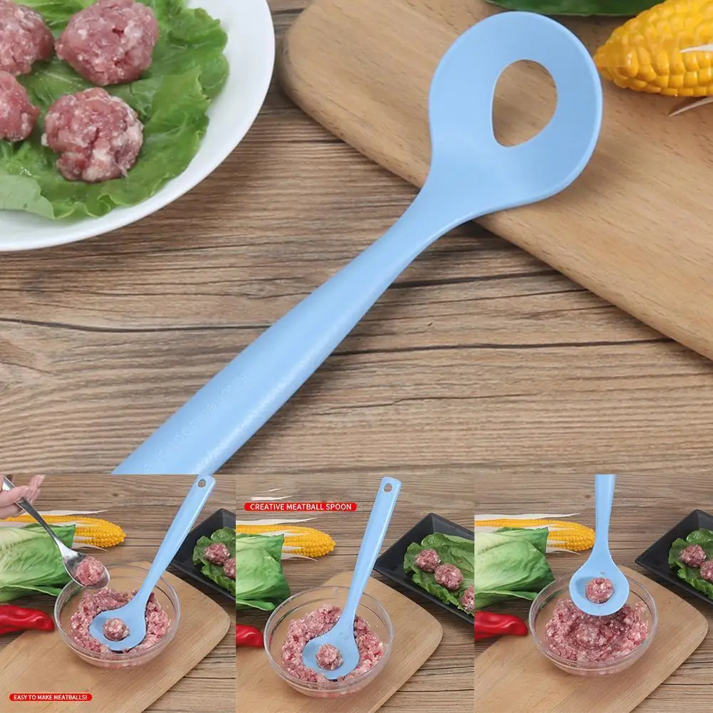 Hot Sales Non-Stick Meatball Maker Spoon Meat Baller Kitchen Meat Hole Ball Leakage Utensil Mold Tool Elliptical Meat I4R6
Hot Sales Non-Stick Meatball Maker Spoon Meat Baller Kitchen Meat Hole Ball Leakage Utensil Mold Tool Elliptical Meat I4R6