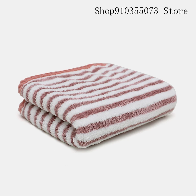 New product: cationic stripe soft skin-friendly ultra-fine coral nap towel with strong water absorbent 35cm*75cm
New product: cationic stripe soft skin-friendly ultra-fine coral nap towel with strong water absorbent 35cm*75cm
