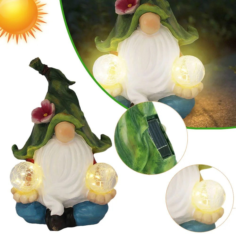 Garden Decoration Statue Solar Powered LED Light Meditation Yoga Elf Dwarf Statue Outdoor Decoration for Garden Backyard Lawn
Garden Decoration Statue Solar Powered LED Light Meditation Yoga Elf Dwarf Statue Outdoor Decoration for Garden Backyard Lawn