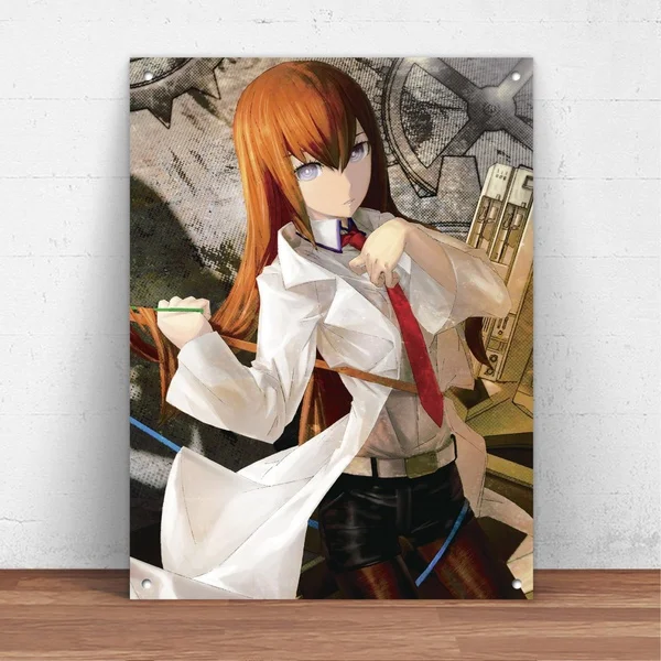 Kurisu Makise Steins Gate Metal Tin Sign Metal Sign Wall Decor Japanese Anime Poster Manga Anime Decor Anime Gifts D82
Kurisu Makise Steins Gate Metal Tin Sign Metal Sign Wall Decor Japanese Anime Poster Manga Anime Decor Anime Gifts D82