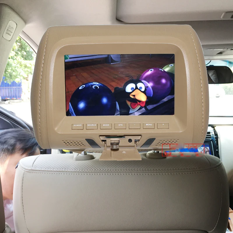 Car Display Car Headrest Monitor 7 Inch Mp5 Connect the Navigation Center Control DVD Seat Pillow TV Auto Parts High Quality
Car Display Car Headrest Monitor 7 Inch Mp5 Connect the Navigation Center Control DVD Seat Pillow TV Auto Parts High Quality