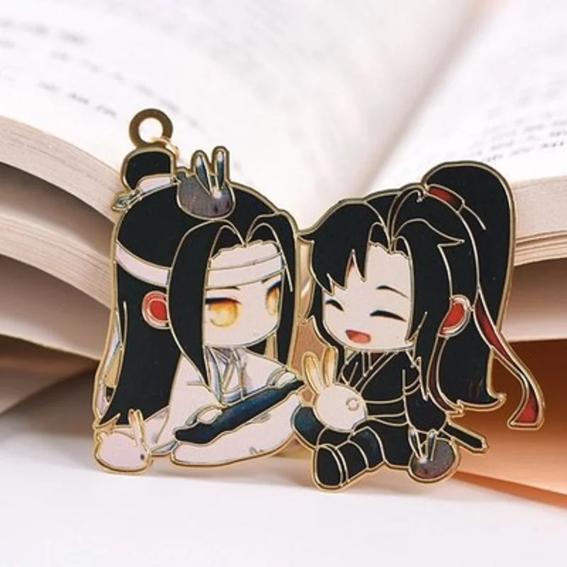 The Untamed Mo Dao Zu Shi Grandmaster of Demonic Cultivation Wei Wuxian Lan Wangji Metal hollowing Bookmark
The Untamed Mo Dao Zu Shi Grandmaster of Demonic Cultivation Wei Wuxian Lan Wangji Metal hollowing Bookmark