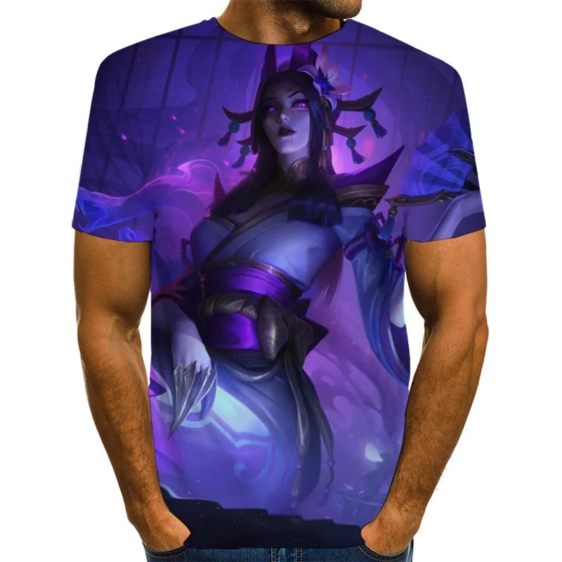 Men Graphic T Shirts Round Neck 3D Print Summer Short Sleeve Daily Tops League of legends Tees
Men Graphic T Shirts Round Neck 3D Print Summer Short Sleeve Daily Tops League of legends Tees