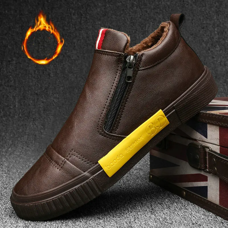 Fashion Low Male snow winter sneaker slip on Men's Casual Shoes Winter Outdoor Waterproof Warm Sneakers Non-slip Rubber BA-59
Fashion Low Male snow winter sneaker slip on Men's Casual Shoes Winter Outdoor Waterproof Warm Sneakers Non-slip Rubber BA-59