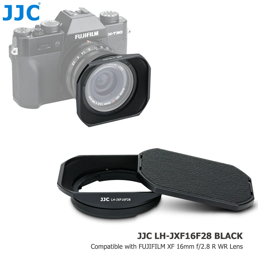 JJC металлический байонет квадратная бленда для объектив FUJINON XF 16 мм F1.4 R WR на