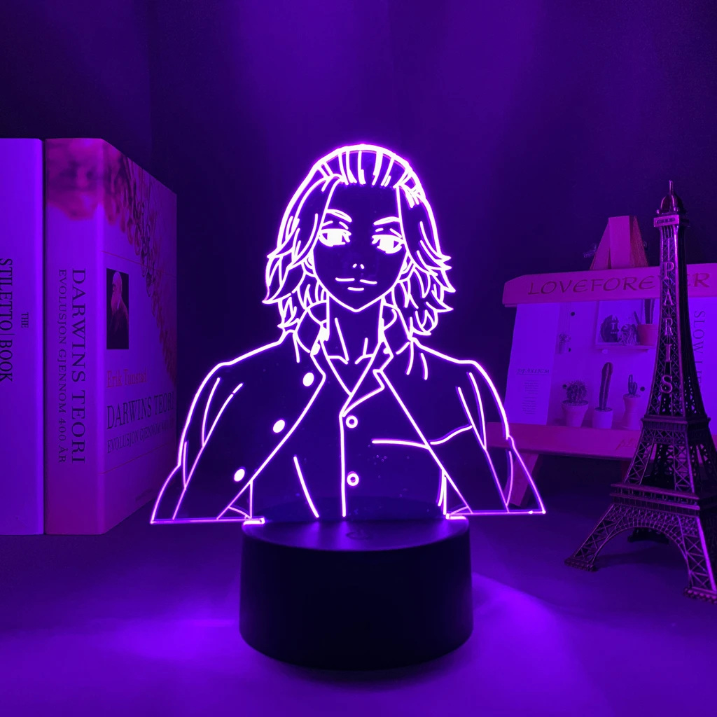 Led Lamp Tokyo Revengers Mikey for Child Bedroom Decor Night Light Birthday Gift Room Table Anime Tokyo Revengers 3d Light
Led Lamp Tokyo Revengers Mikey for Child Bedroom Decor Night Light Birthday Gift Room Table Anime Tokyo Revengers 3d Light