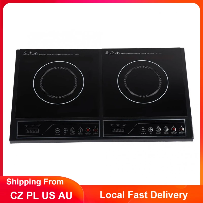 Smart Induction Cooker Kitchen Double Induction Cooktop Electric Oven Plate Touchpad Induction Cooker 220V 3400W
Smart Induction Cooker Kitchen Double Induction Cooktop Electric Oven Plate Touchpad Induction Cooker 220V 3400W