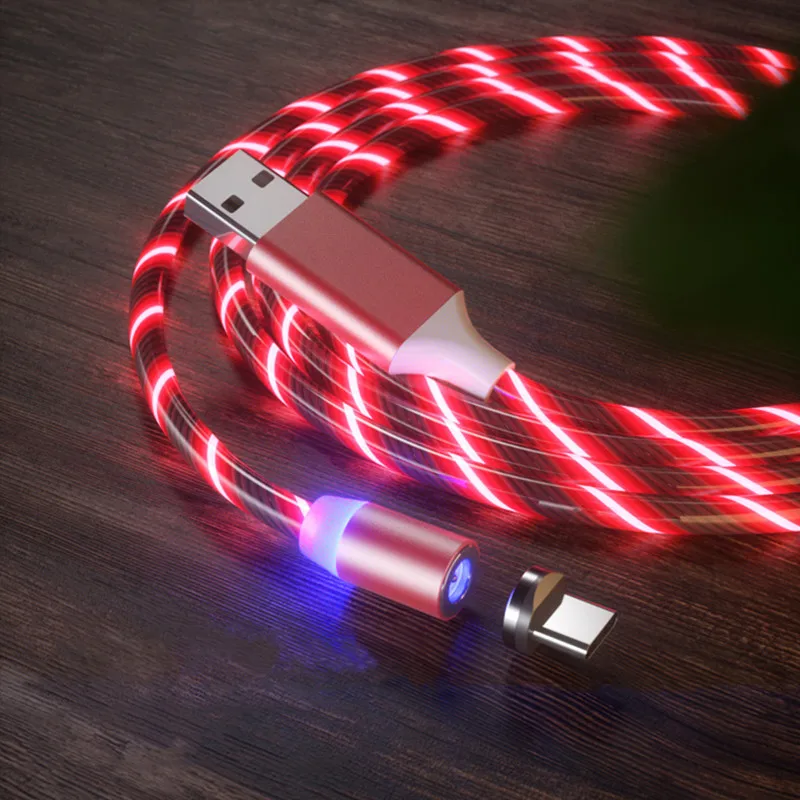 2M Glow Lighting Fast Charging Magnetic Cable Lighting cord charger Wire for Samaung LED Micro USB Type C for iphones
2M Glow Lighting Fast Charging Magnetic Cable Lighting cord charger Wire for Samaung LED Micro USB Type C for iphones