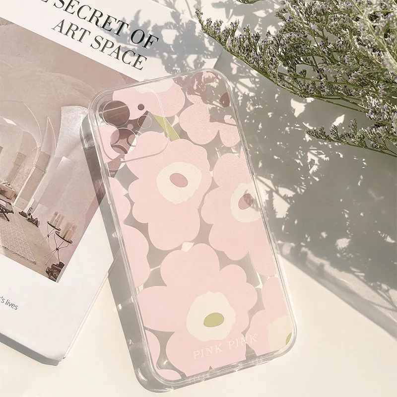 Pink pink flower summer soft silicone phone case for iphone 12 mini 11 pro max 7 8 plus se 2020 xs max xr x cute cover capa
Pink pink flower summer soft silicone phone case for iphone 12 mini 11 pro max 7 8 plus se 2020 xs max xr x cute cover capa