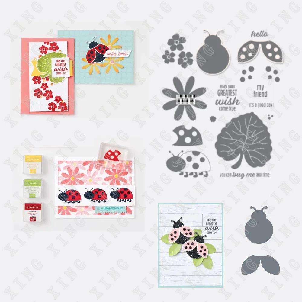 2022 Spring Insect Metal Cutting Dies and Stamps Scrapbook Diary Decoration Embossing Template Diy Greeting Card Handmade
2022 Spring Insect Metal Cutting Dies and Stamps Scrapbook Diary Decoration Embossing Template Diy Greeting Card Handmade
