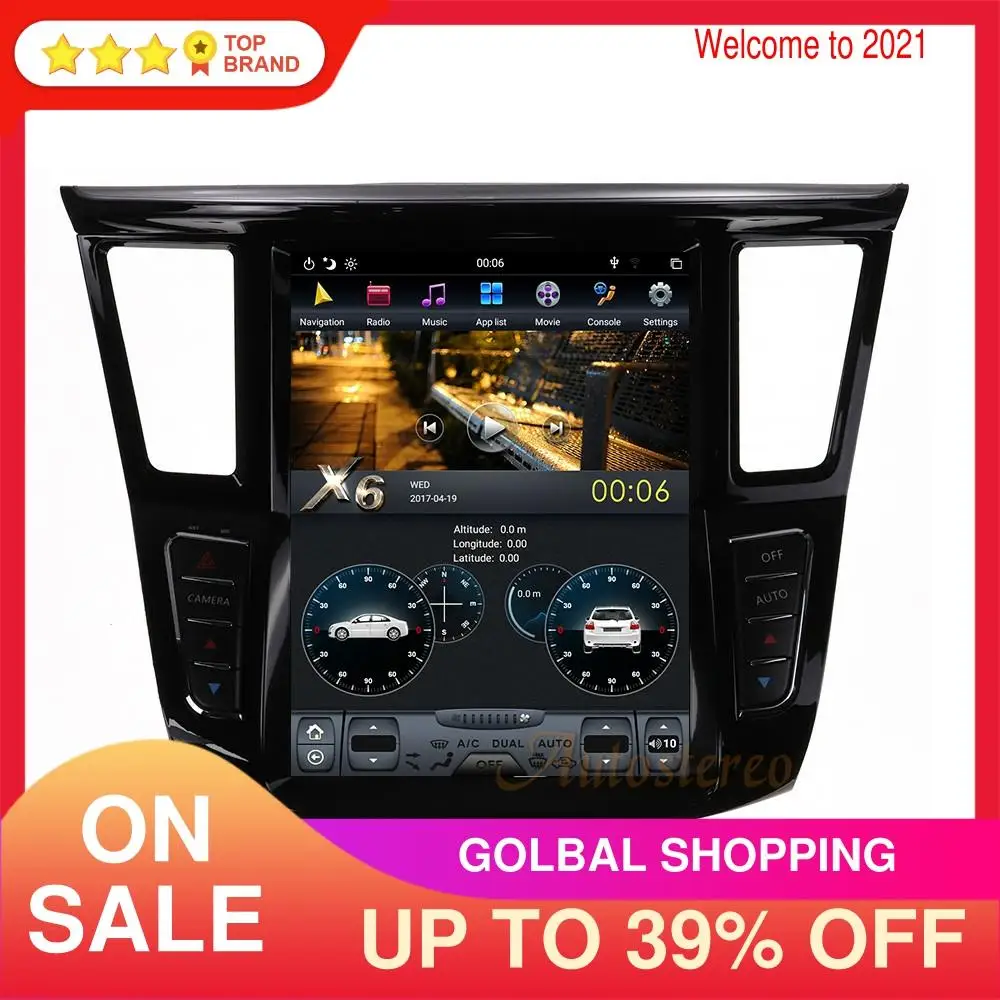Tesla style Android 9 Car multimedia player For Infiniti QX60 For Infiniti JX35 12+ GPS Navigation head unit radio tape recorder
Tesla style Android 9 Car multimedia player For Infiniti QX60 For Infiniti JX35 12+ GPS Navigation head unit radio tape recorder