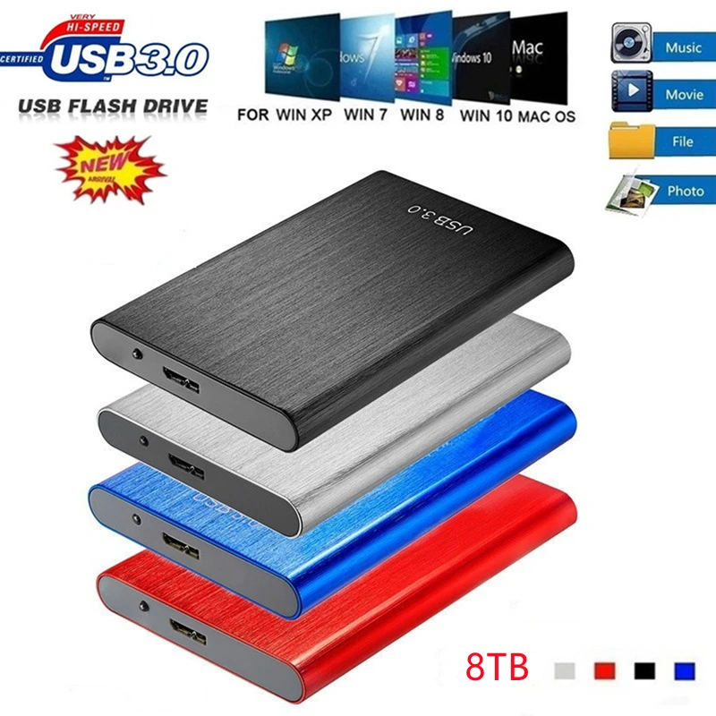 SSD HDD 2,5 8 ТБ внешний твердотельный накопитель для настольного мобильного ноутбука компьютера USB3.0 4 ТБ SSD из сплава мобильный накопитель Жестк...
SSD HDD 2,5 8 ТБ внешний твердотельный накопитель для настольного мобильного ноутбука компьютера USB3.0 4 ТБ SSD из сплава мобильный накопитель Жестк...